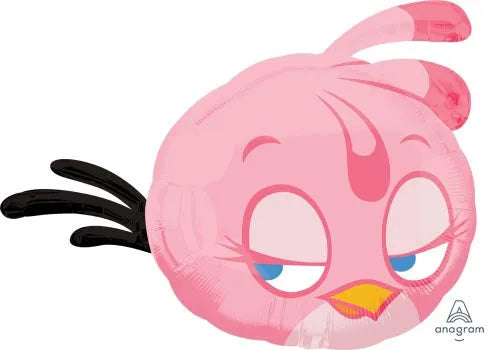 Angry Birds Pink Bird Giant Super Shaped Foil Balloon