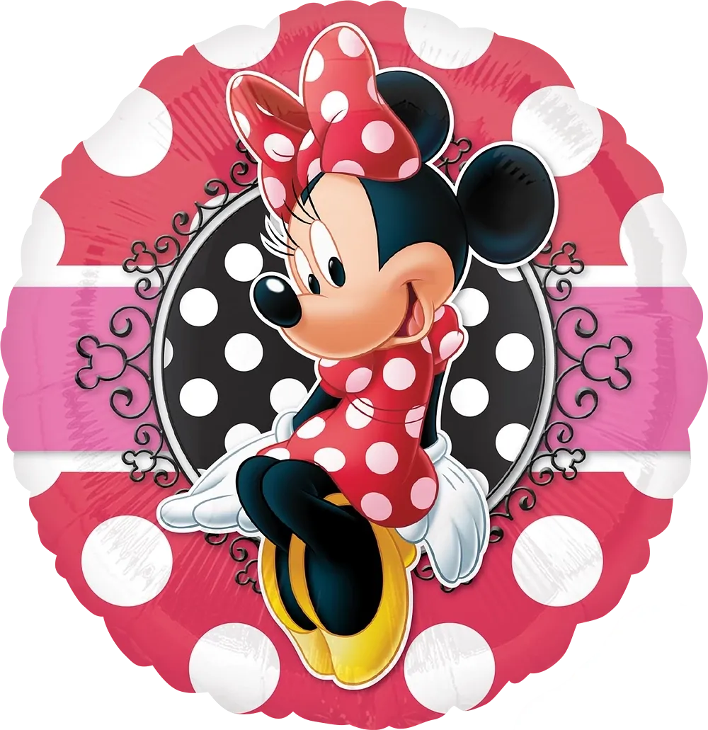 Minnie Mouse Portrait ,45cm 18 Inch Standard Foil Balloon