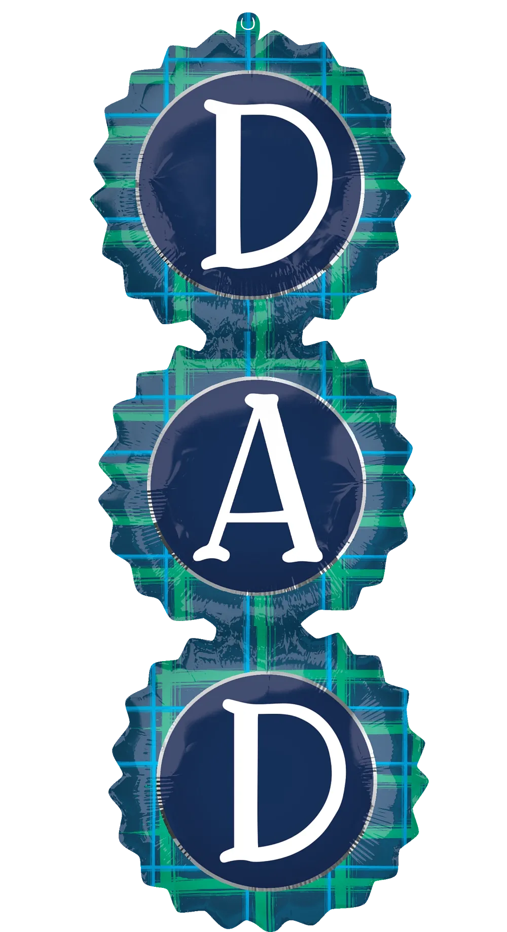 Giant Super Shaped Balloon, Dad Checks