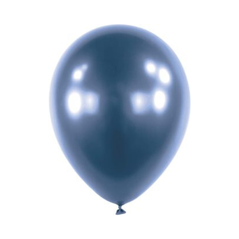 Everts Chrome Azure Latex Balloons