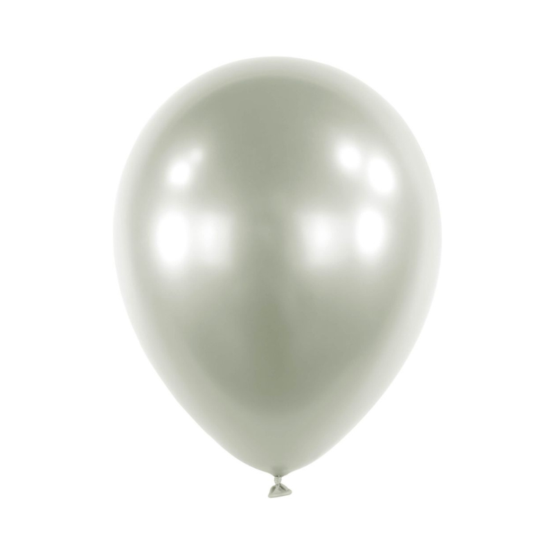 Everts Chrome Silver Latex Balloons