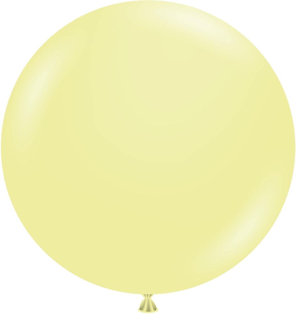 Everts Giant Macron Lemon Latex Balloons