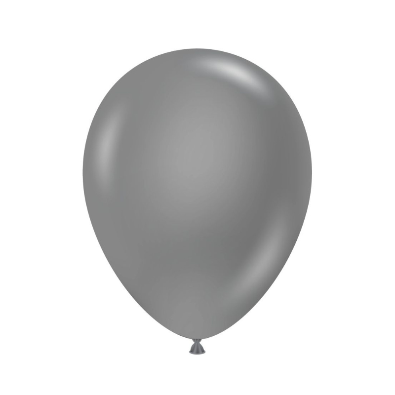 Everts Metallic Silver Latex Balloons