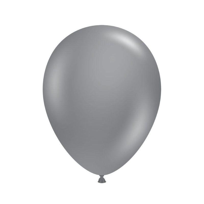 Everts Standard Grey Latex Balloons