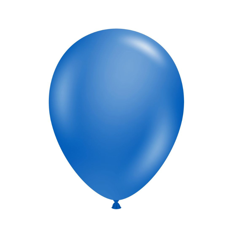 Everts Standard Royal Blue Latex Balloons