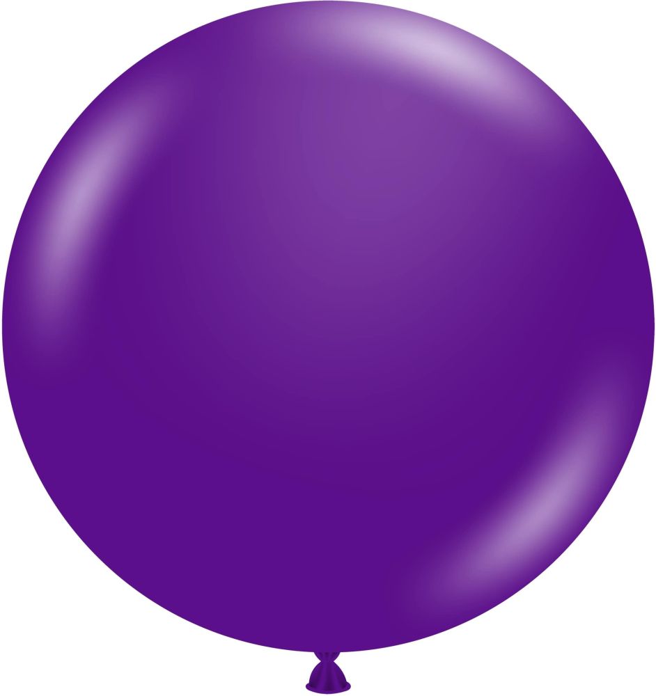 Everts Giant Standard Purple Latex Balloons