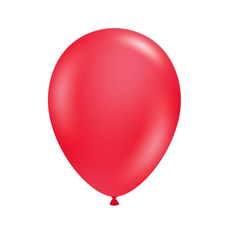 Everts Standard Red Latex Balloons