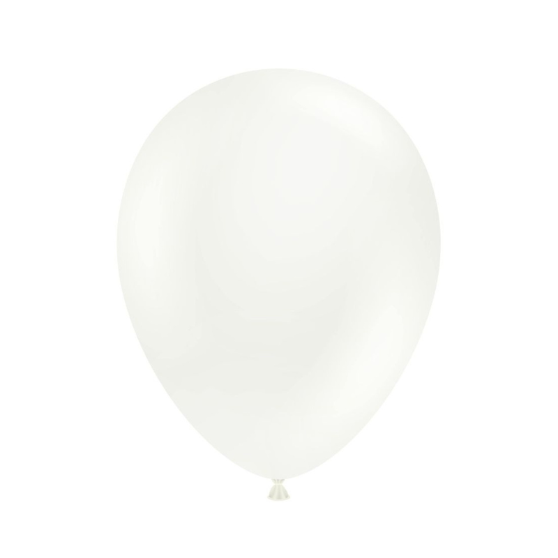Everts Standard White Latex Balloons
