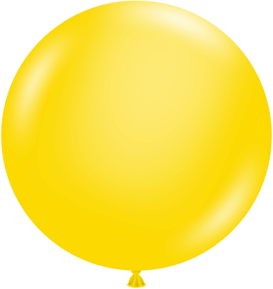 Everts Giant Standard Yellow Latex Balloons