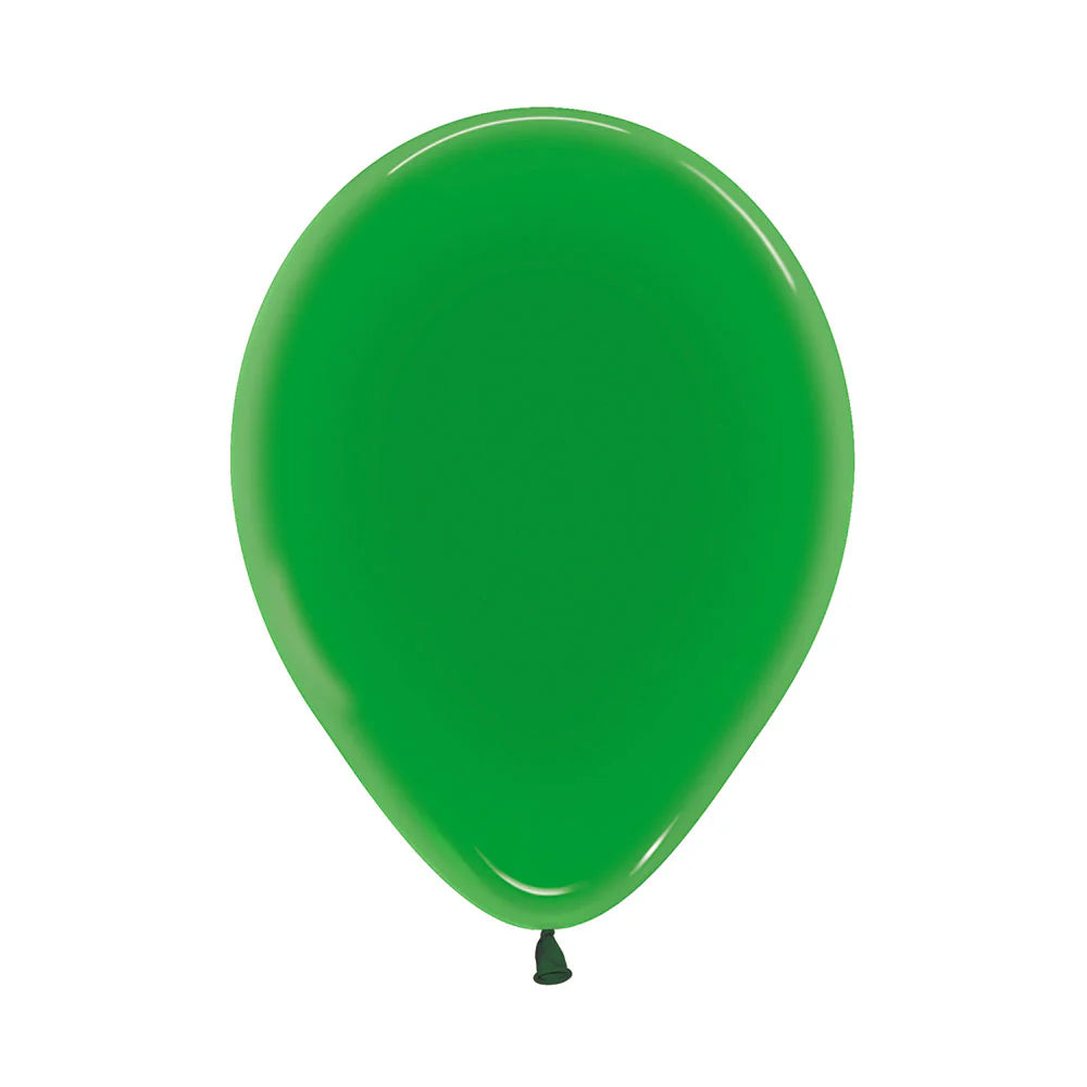 Sempertex Crystal Green Latex Balloons
