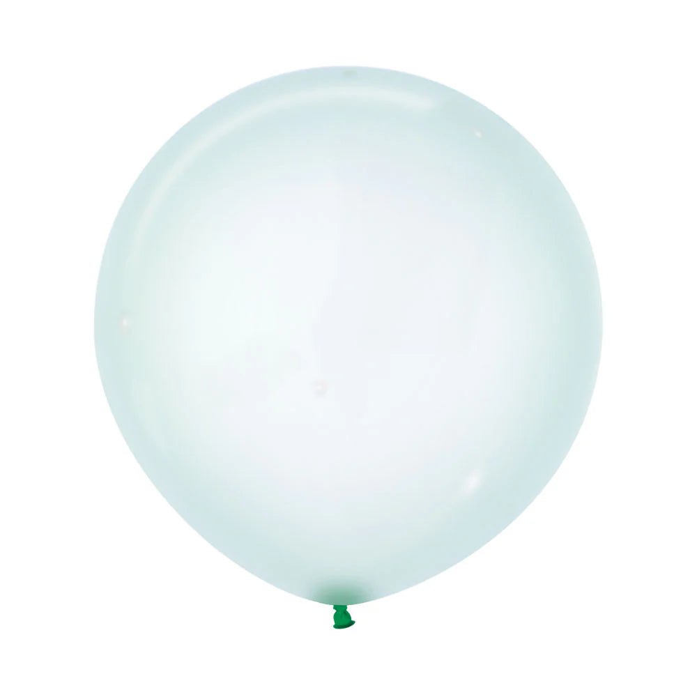 Sempertex Crystal Pastel Green Latex Balloons