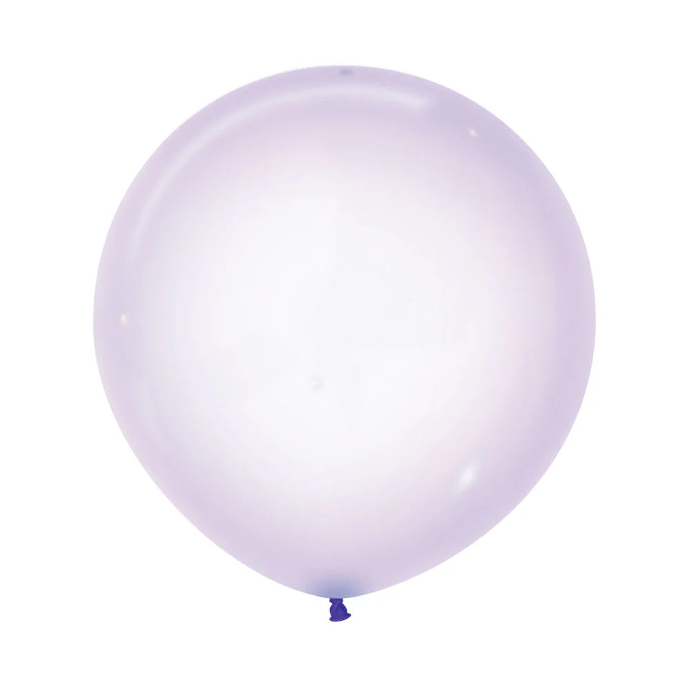 Sempertex Crystal Pastel Purple Lilac Latex Balloons