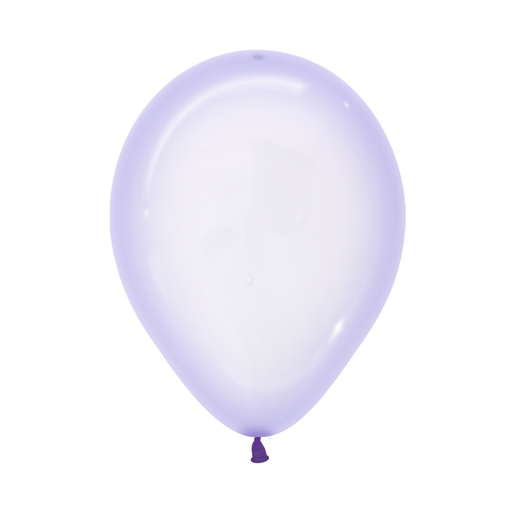 Sempertex Crystal Pastel Purple Lilac Latex Balloons