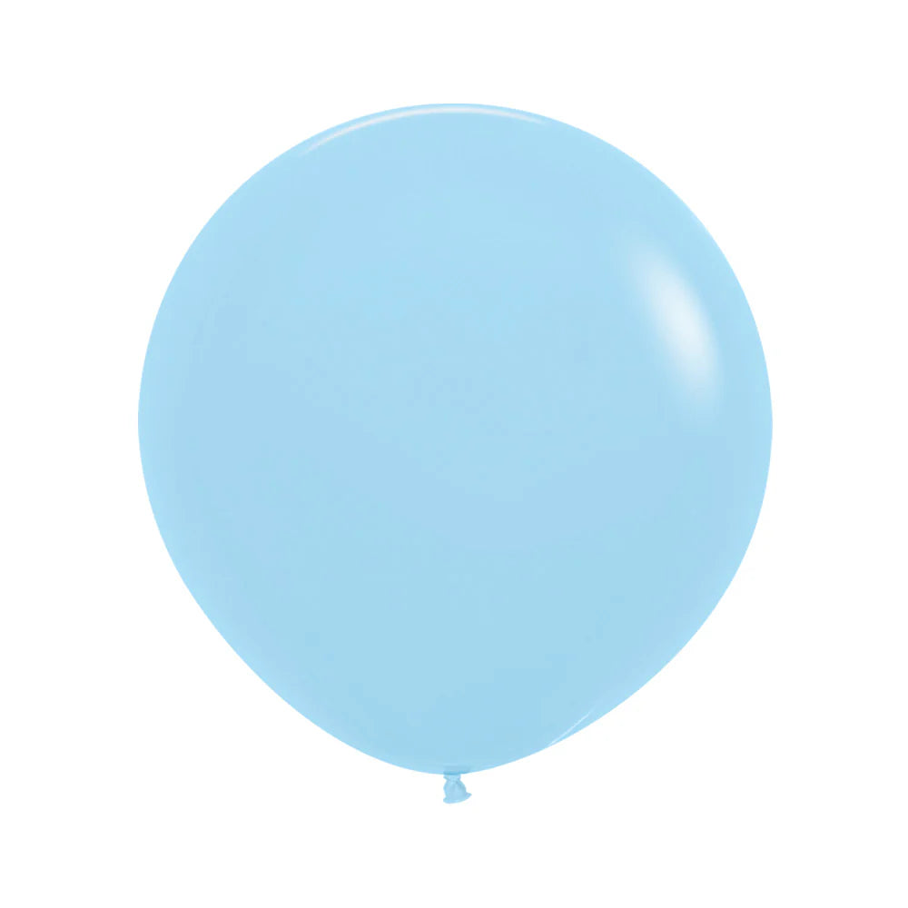 Sempertex Pastel Matte Blue Latex Balloons