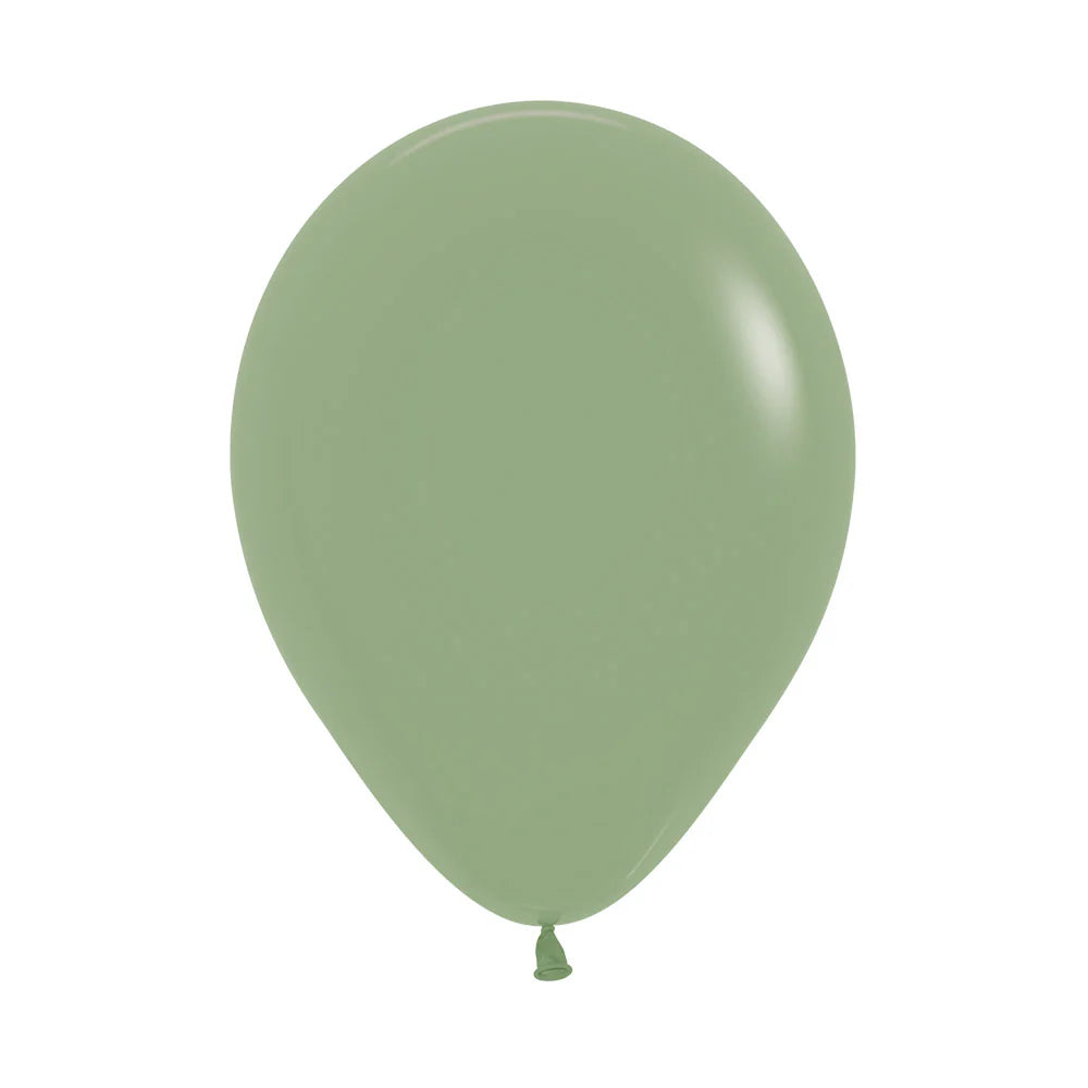 Sempertex Fashion Solid Eucalyptus Green Latex Balloons