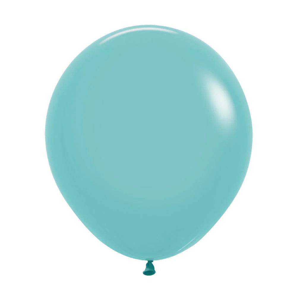 Sempertex Fashion Solid Aquamarine Latex Balloons