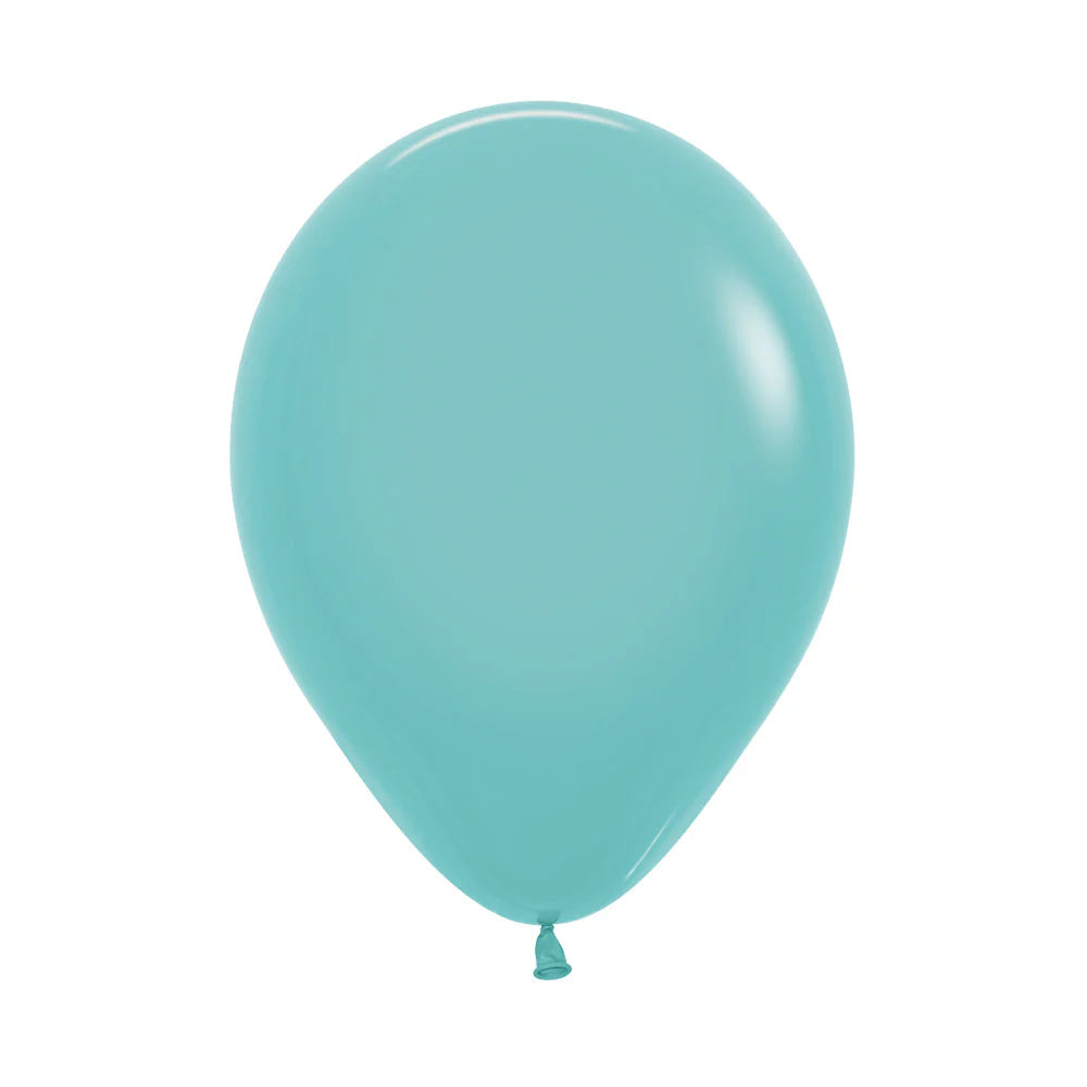 Sempertex Fashion Solid Aquamarine Latex Balloons