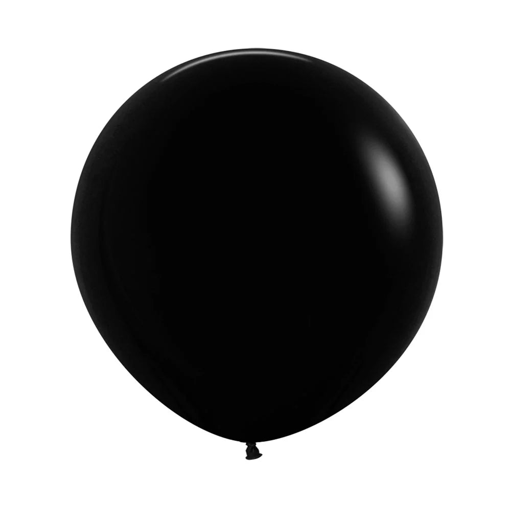 Sempertex Fashion Solid Black Latex Balloons
