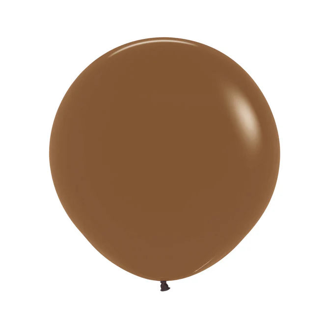 Sempertex Fashion Solid Coffee Brown Latex Balloons