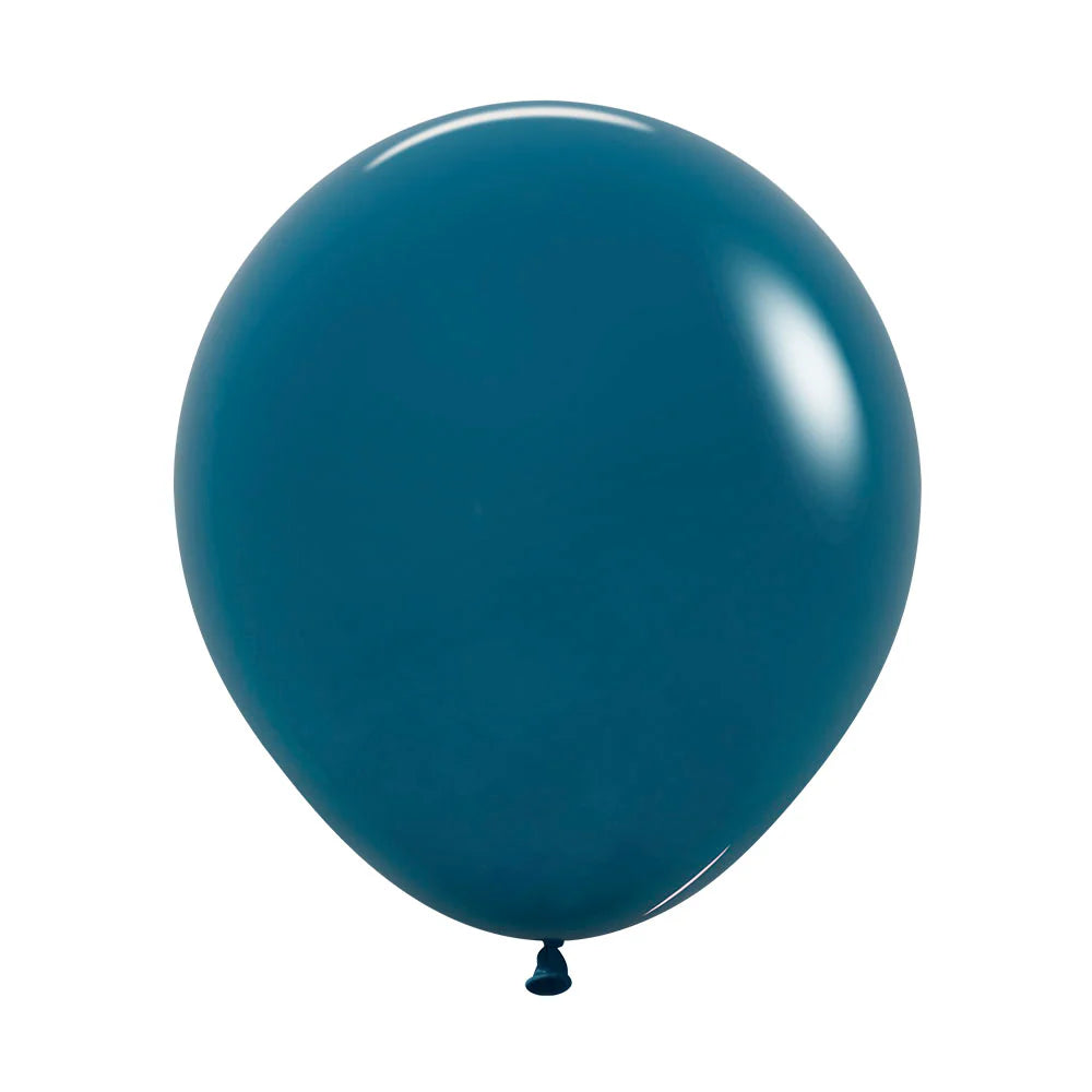Sempertex Fashion Solid Deep Teal Latex Balloons
