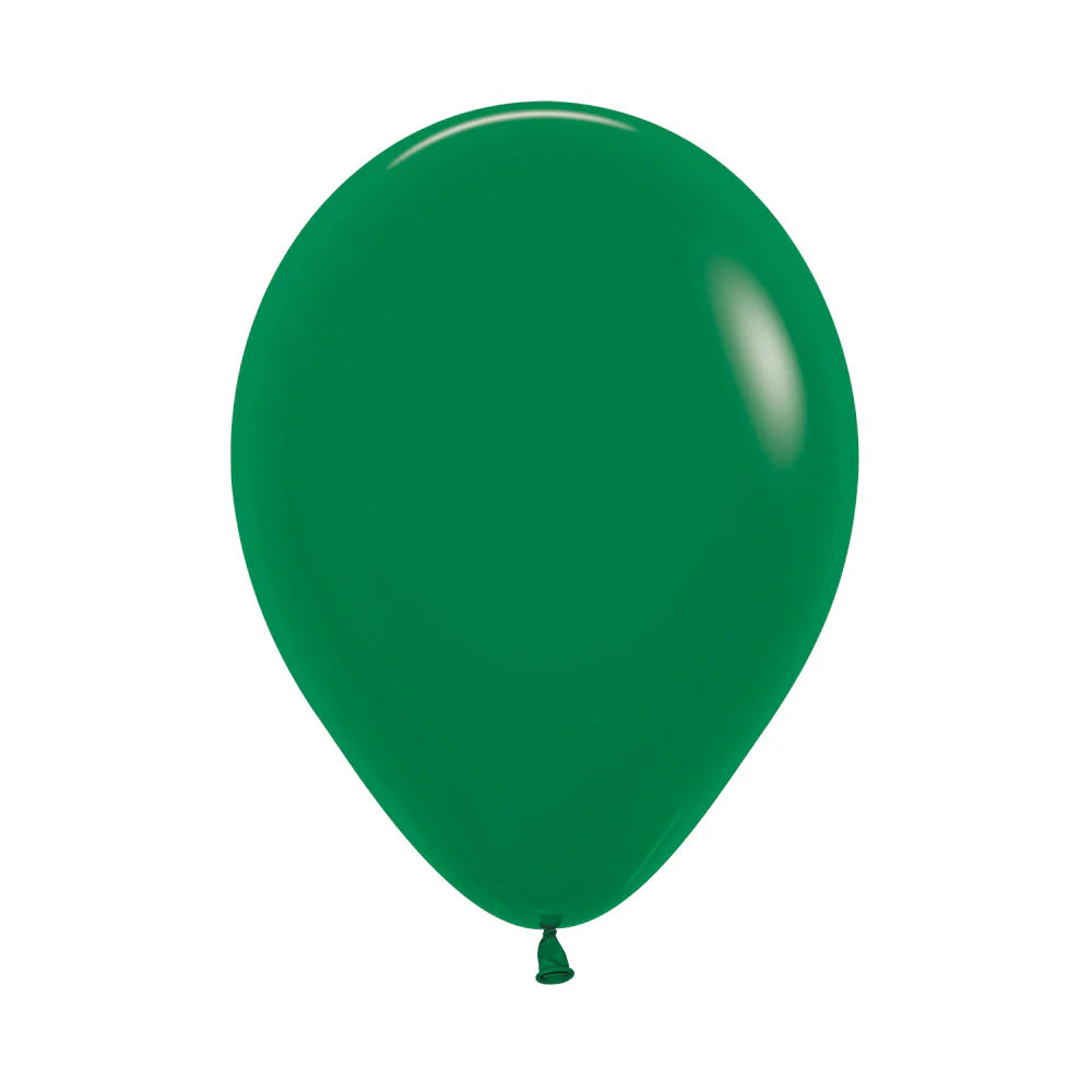 Sempertex Fashion Solid Forest Green Latex Balloons