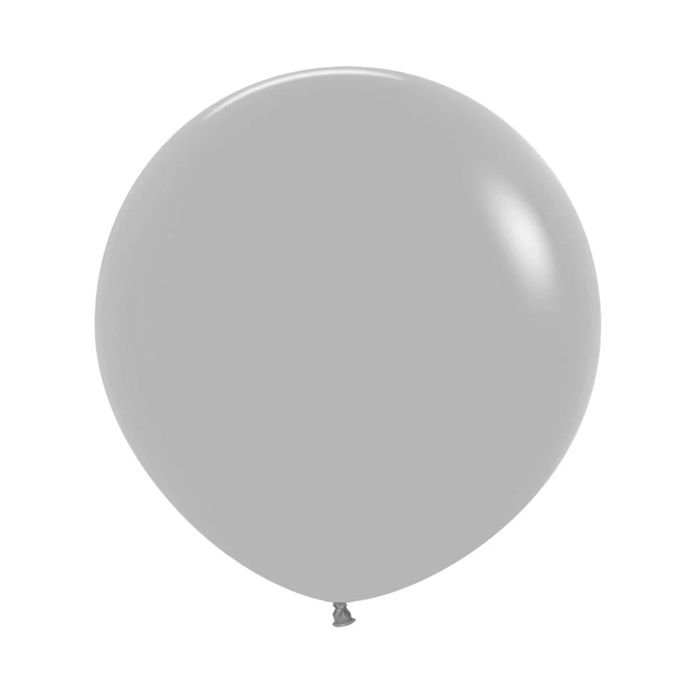 Sempertex Fashion Solid Grey Latex Balloons