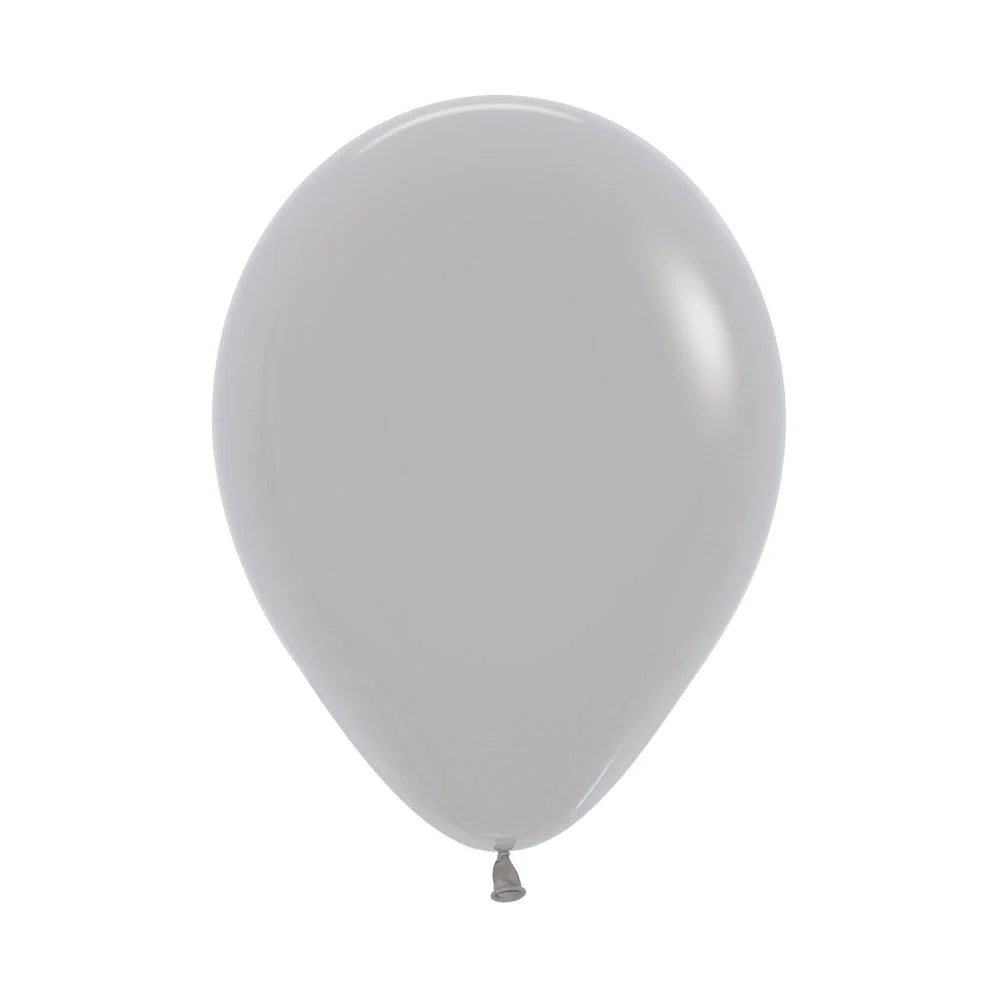 Sempertex Fashion Solid Grey Latex Balloons