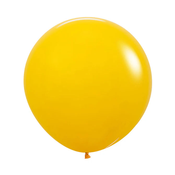 Sempertex Fashion Solid Honey Yellow Latex Balloons