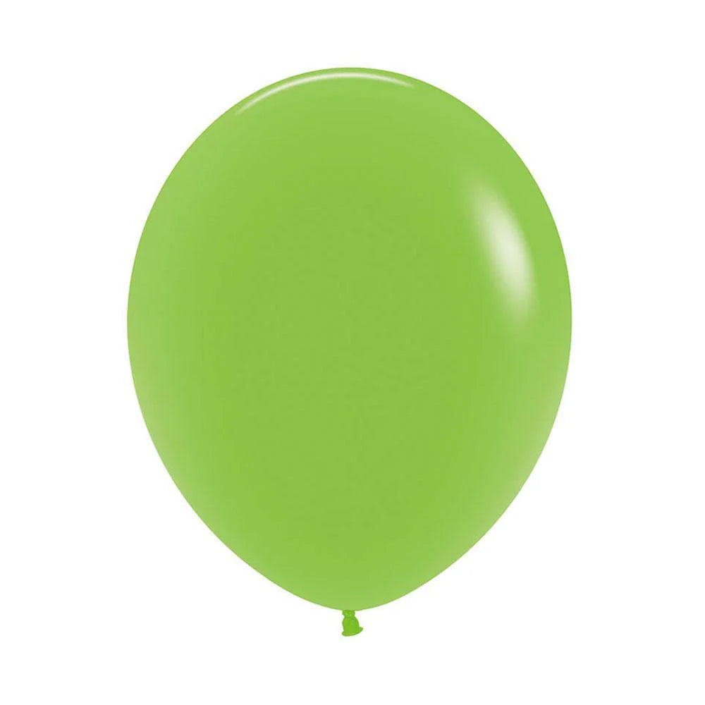 Sempertex Fashion Solid Key Lime Green Latex Balloons