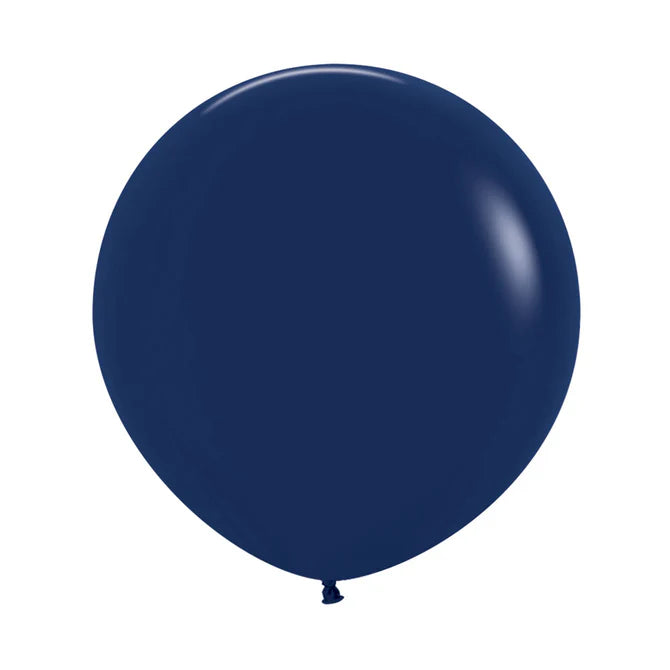 Sempertex Fashion Solid Navy Blue Latex Balloons