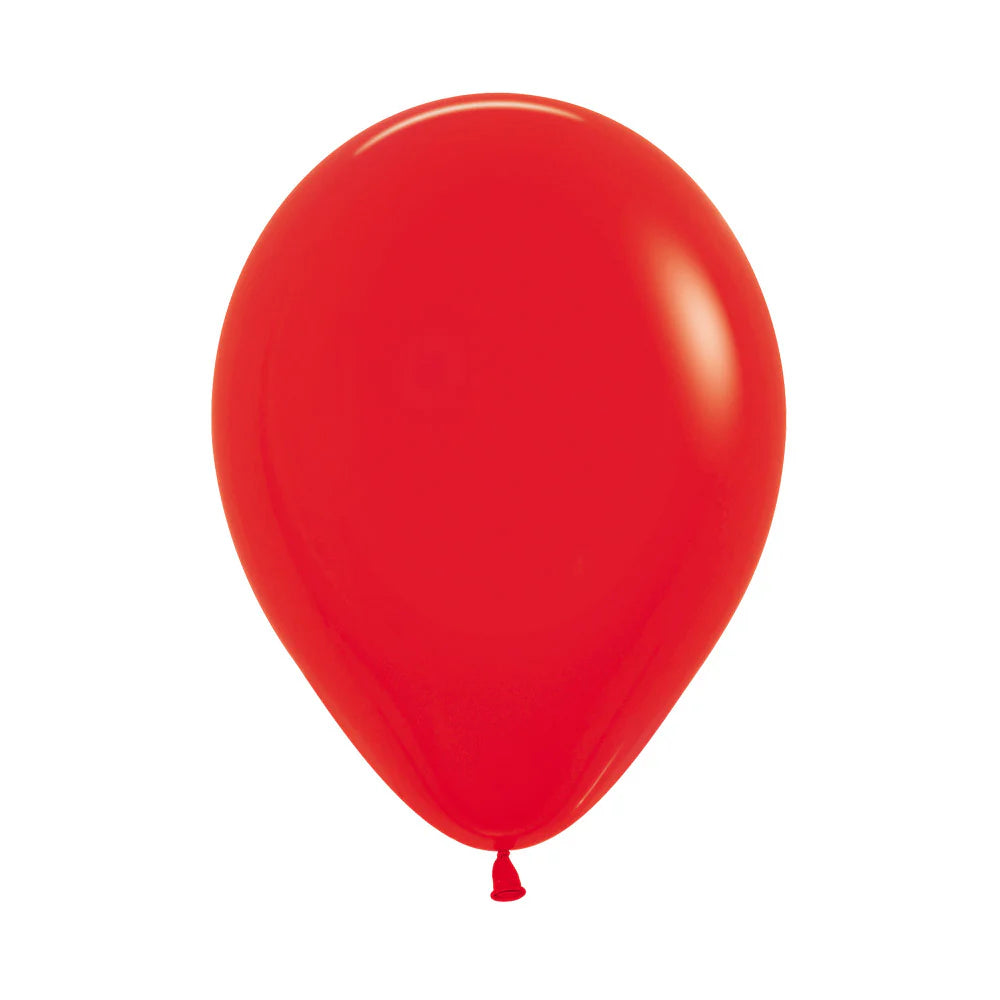 Sempertex Fashion Solid Red Latex Balloons