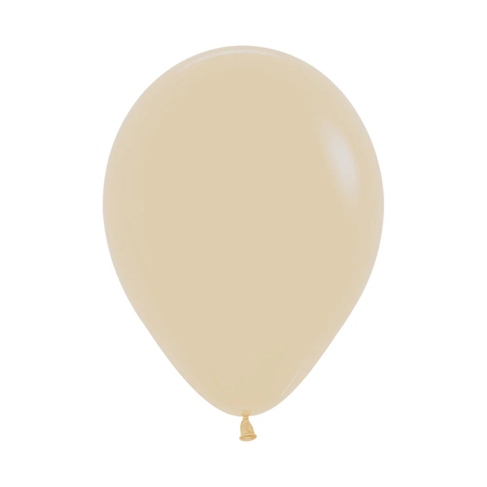 Sempertex Fashion Solid Sand White Latex Balloons