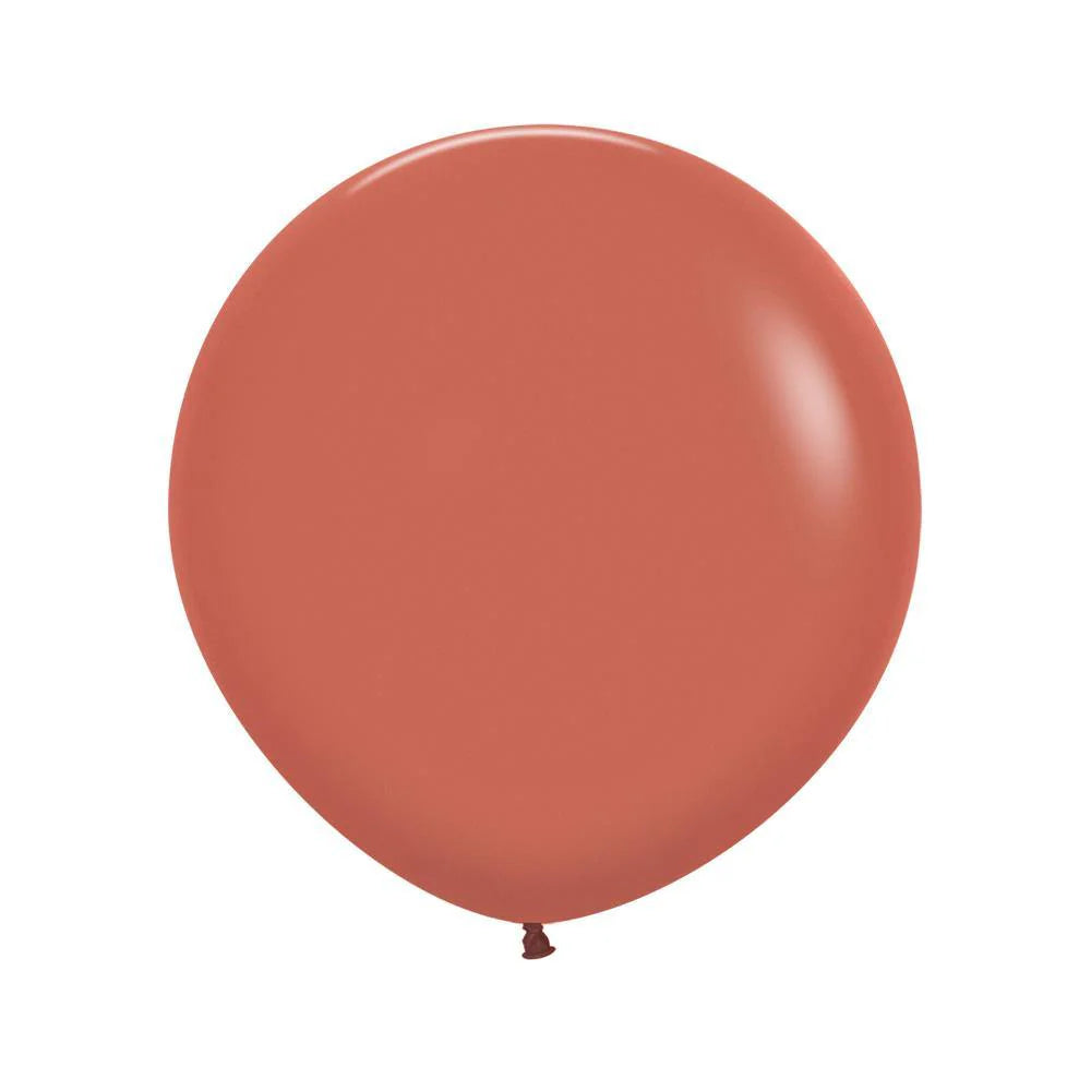 Sempertex Fashion Solid Terracotta Latex Balloons