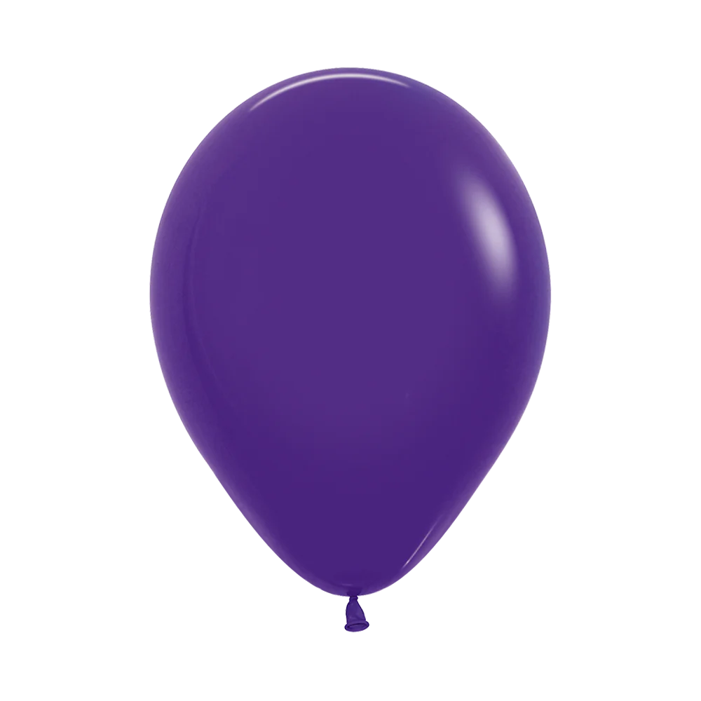 Sempertex Fashion Solid Violet Purple Latex Balloons