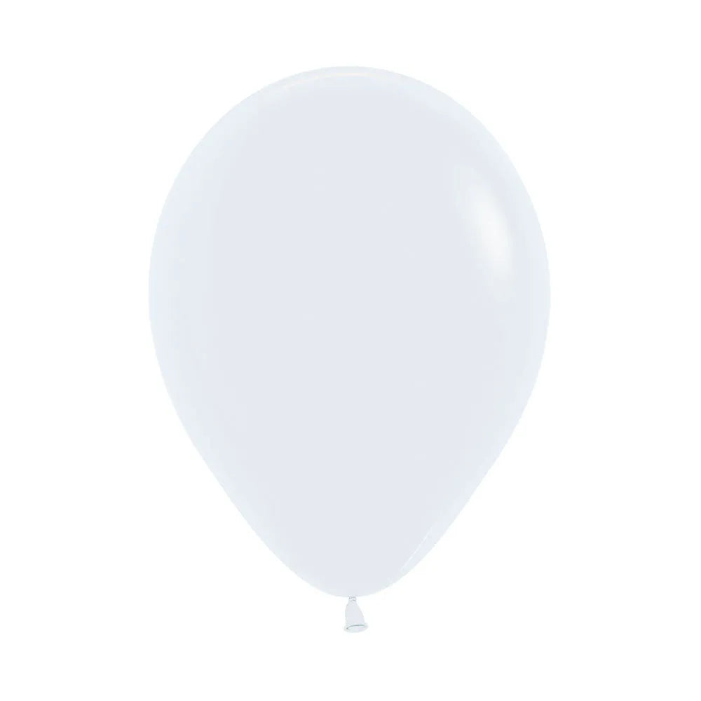 Sempertex Fashion Solid White Latex Balloons