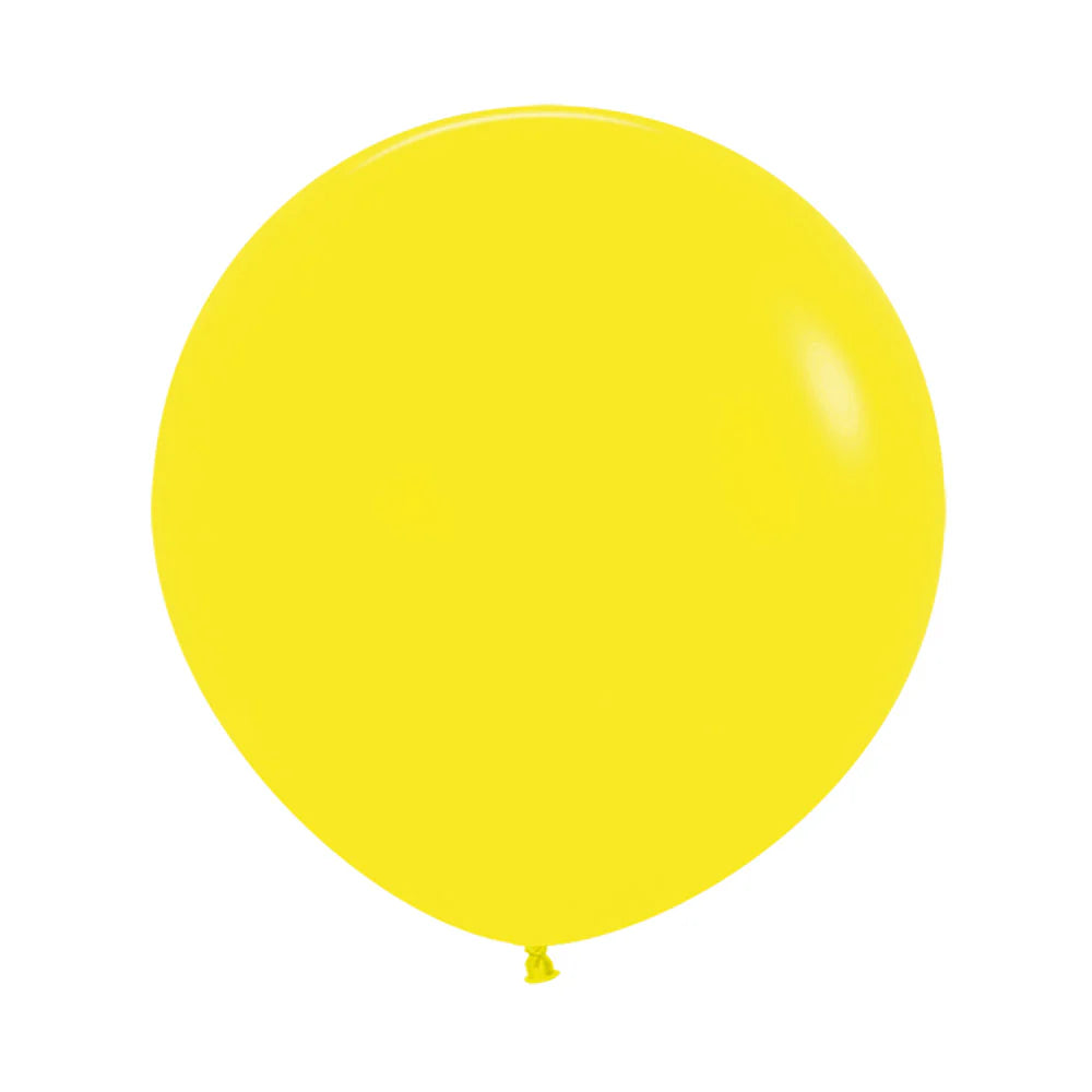 Sempertex Fashion Solid Yellow Latex Balloons
