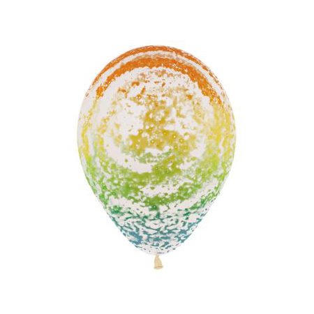 Sempertex Graffiti Rainbow Crystal Latex Balloons