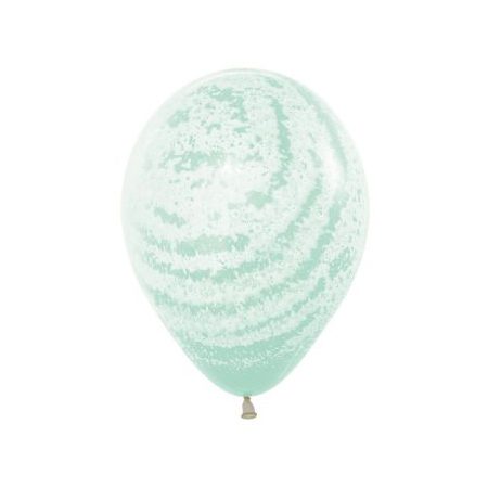 Sempertex Graffiti Pastel Matte Green Latex Balloons