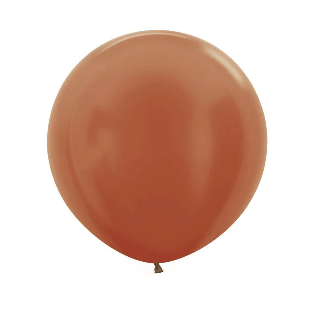 Sempertex Metallic Copper Latex Balloons