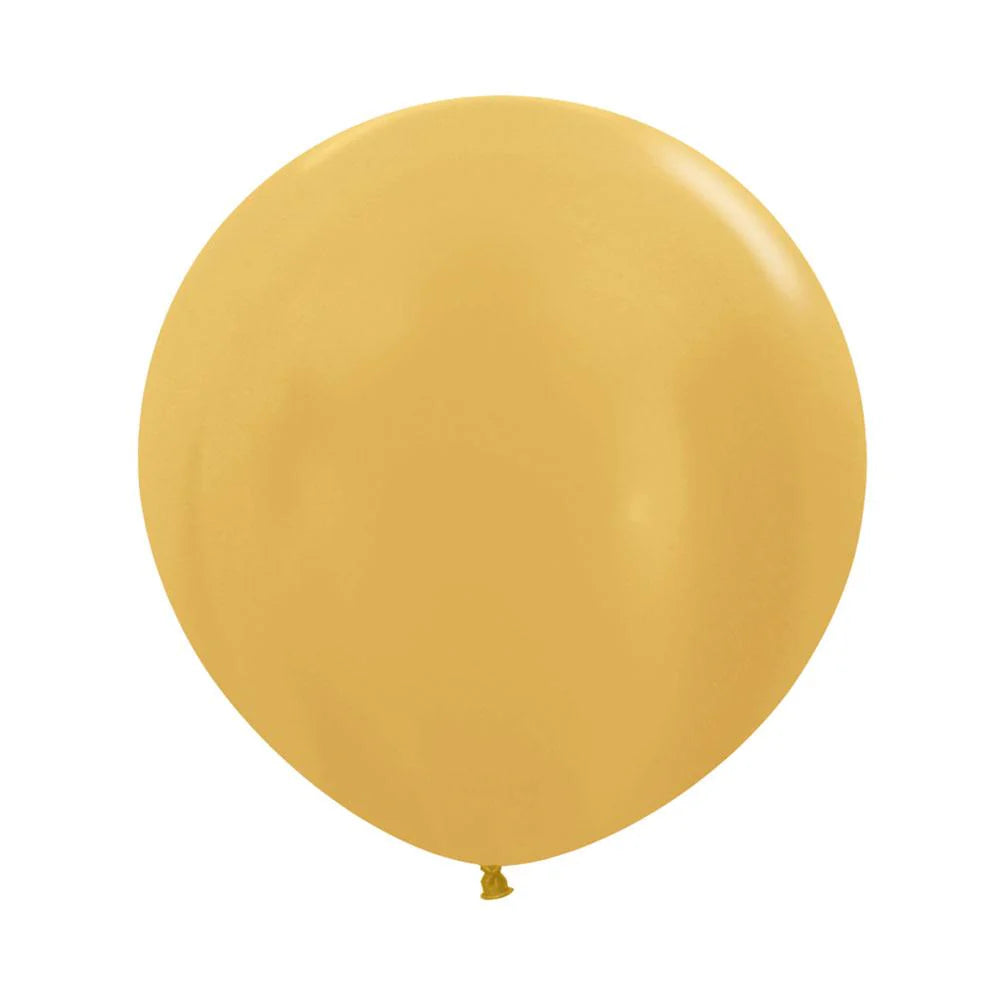 Sempertex Metallic Gold Latex Balloons