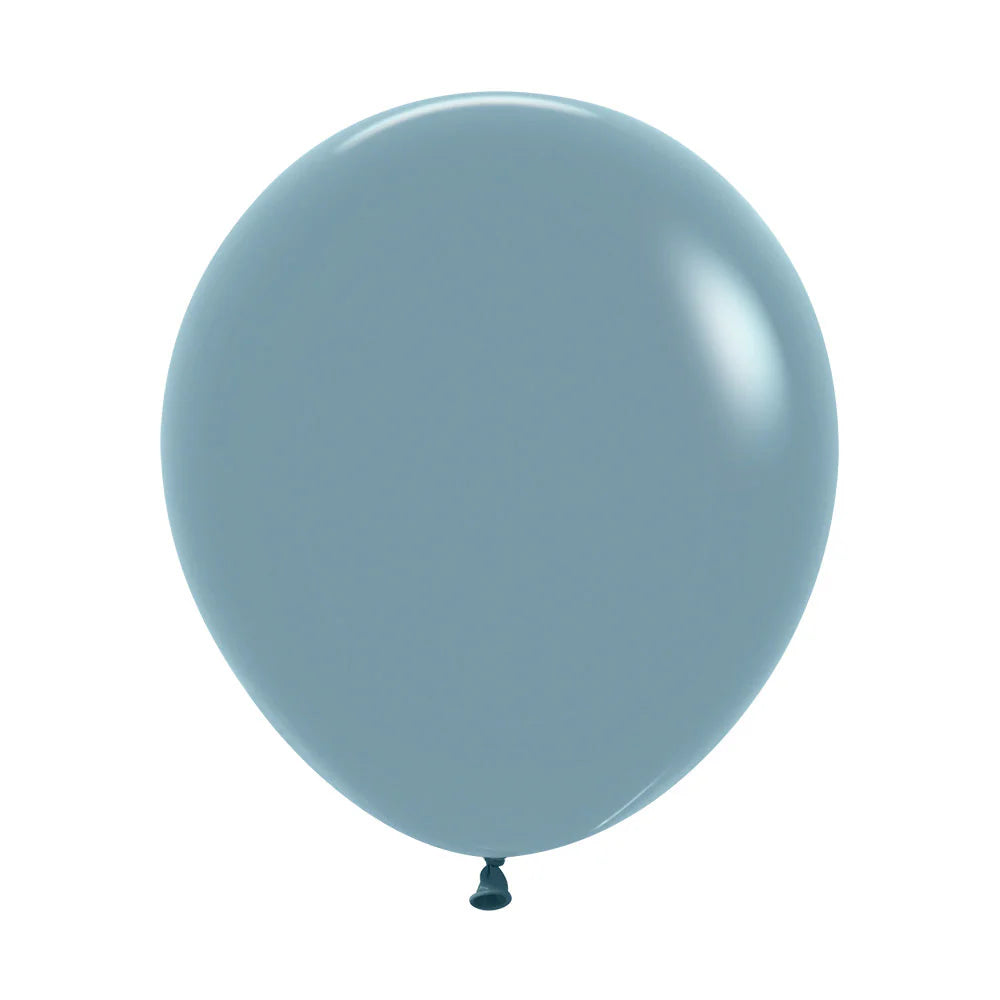 Sempertex Pastel Dusk Blue Latex Balloons