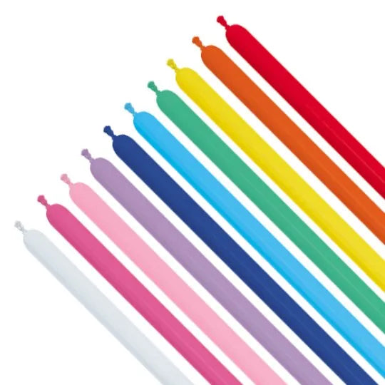 Fashion Assorted 260 Sempertex Modelling Latex Balloon, 100 Pack