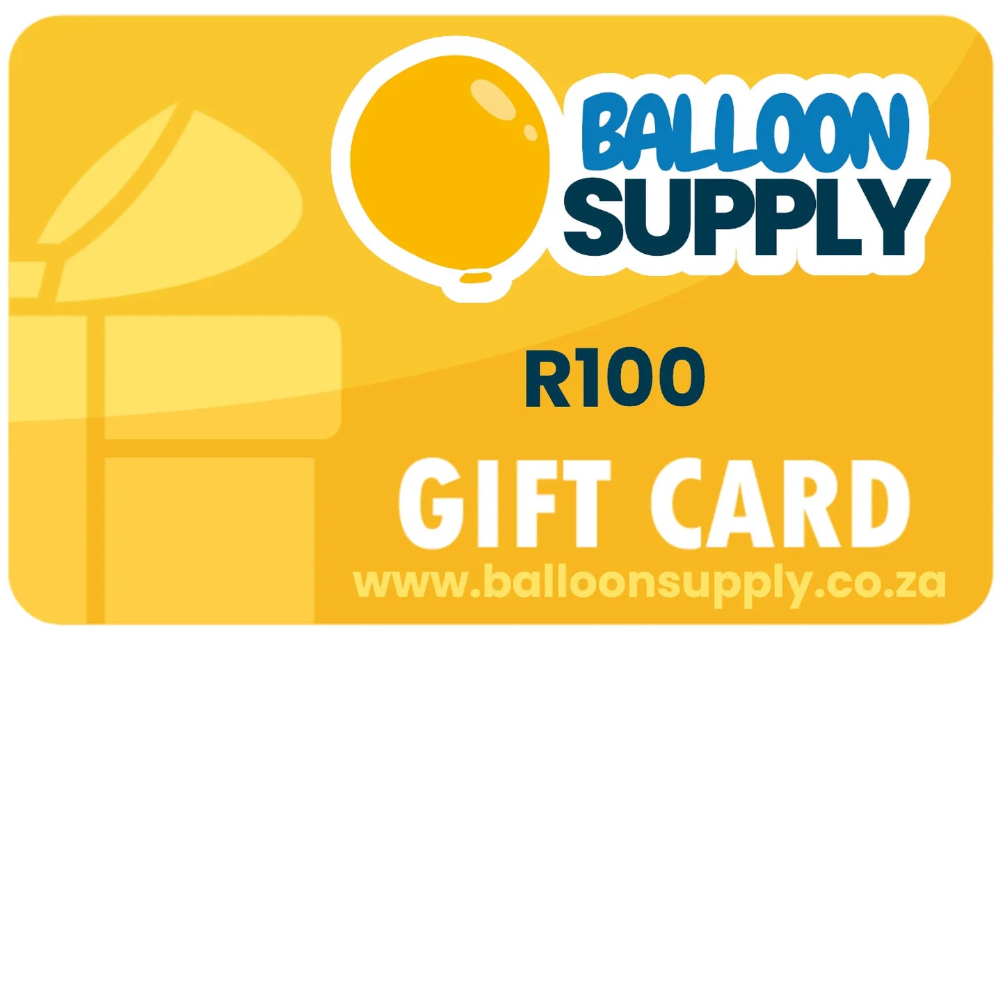 Balloon Supply Gift Card
