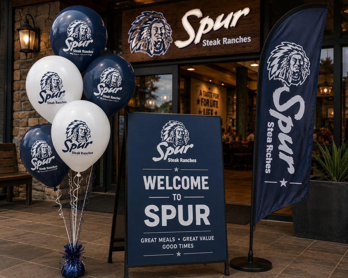 Custom Printed Standard Balloons – 1 Colour, 1 Side