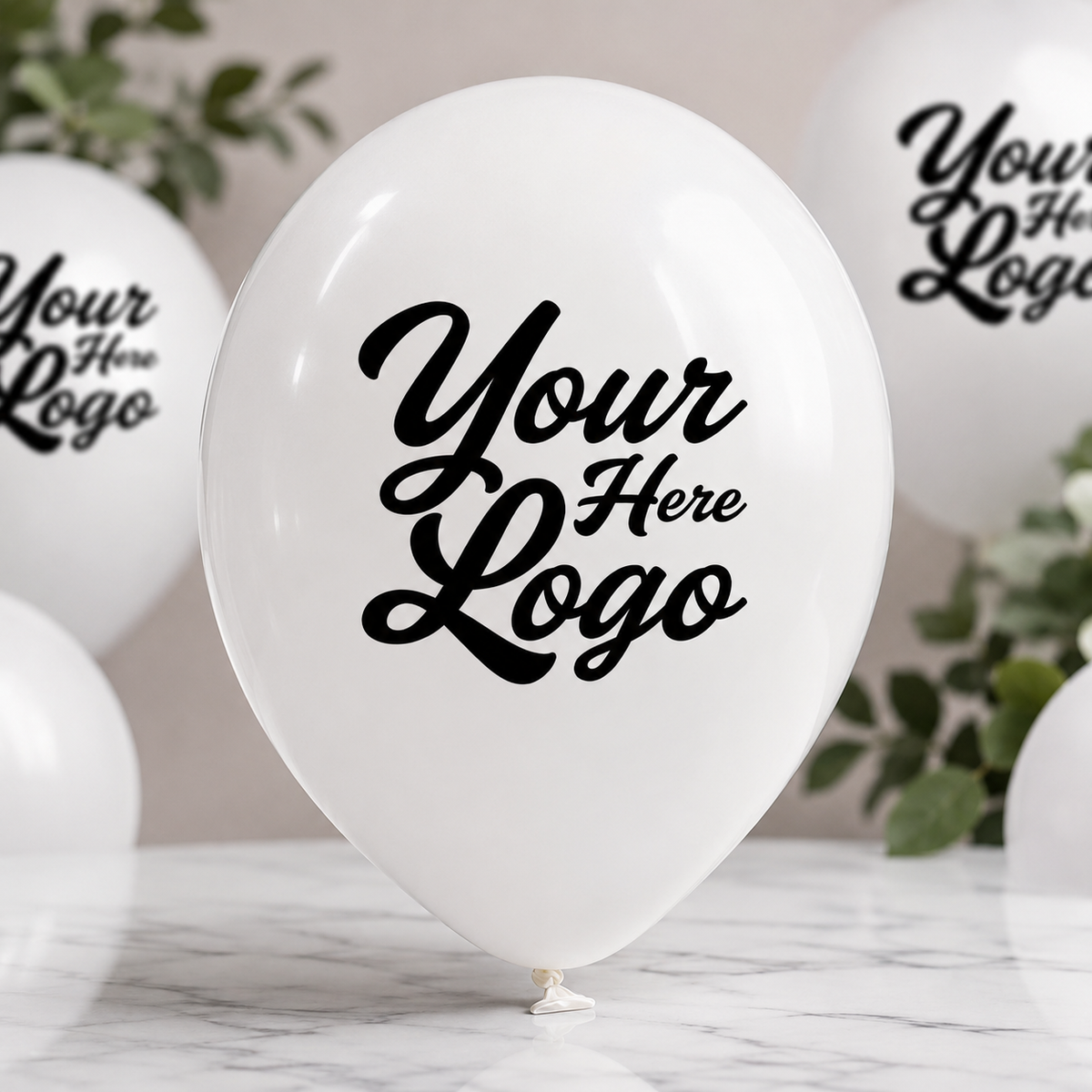 Custom Printed Standard Balloons – 1 Colour, 1 Side
