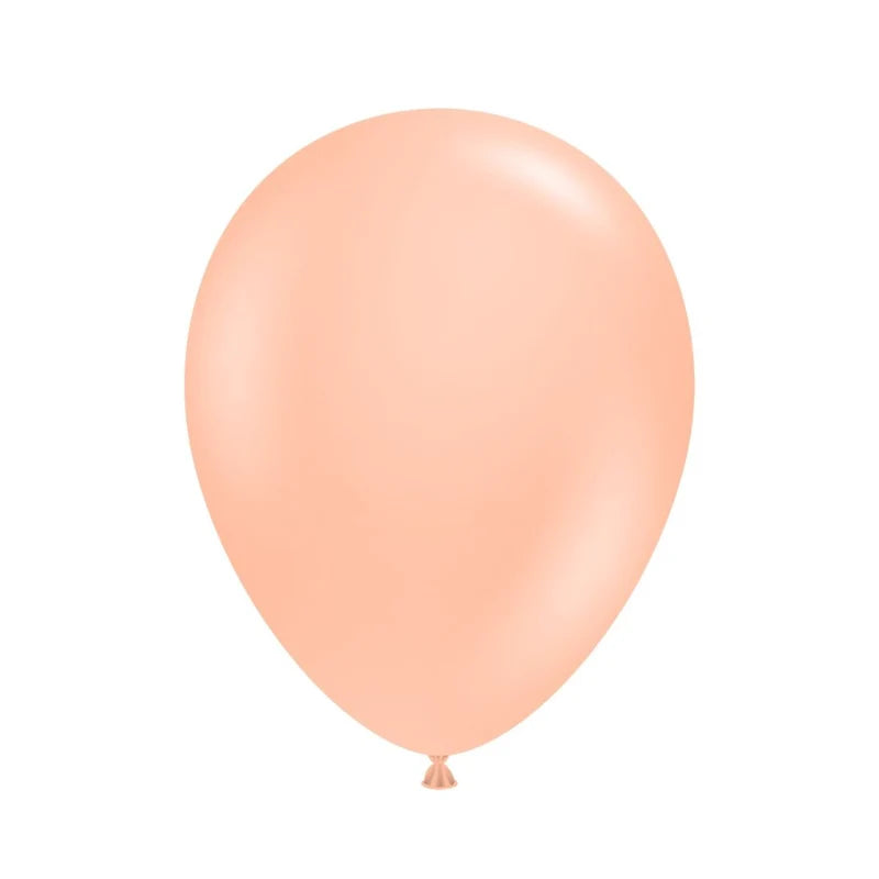 Peach balloon