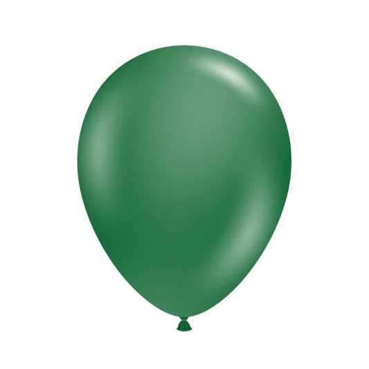 Everts Metallic Green Latex Balloons