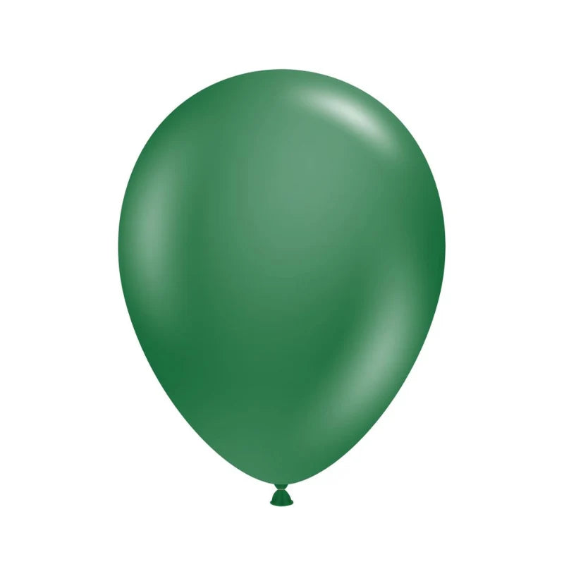 Green metallic balloon