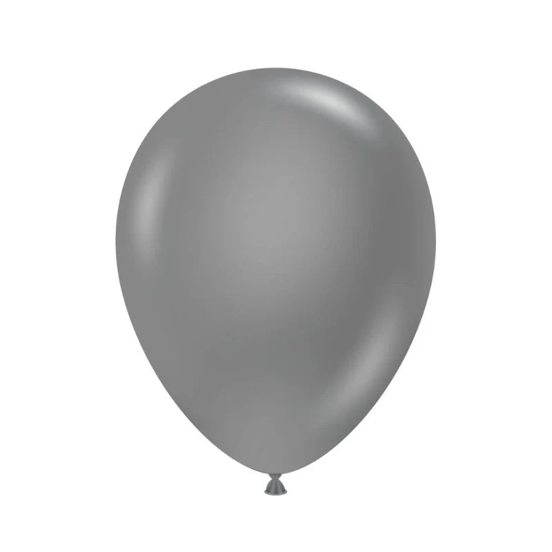 Silver metallic balloon