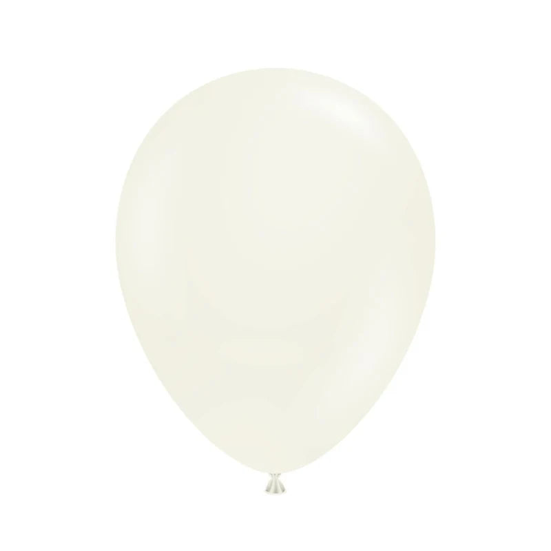 White metallic balloon